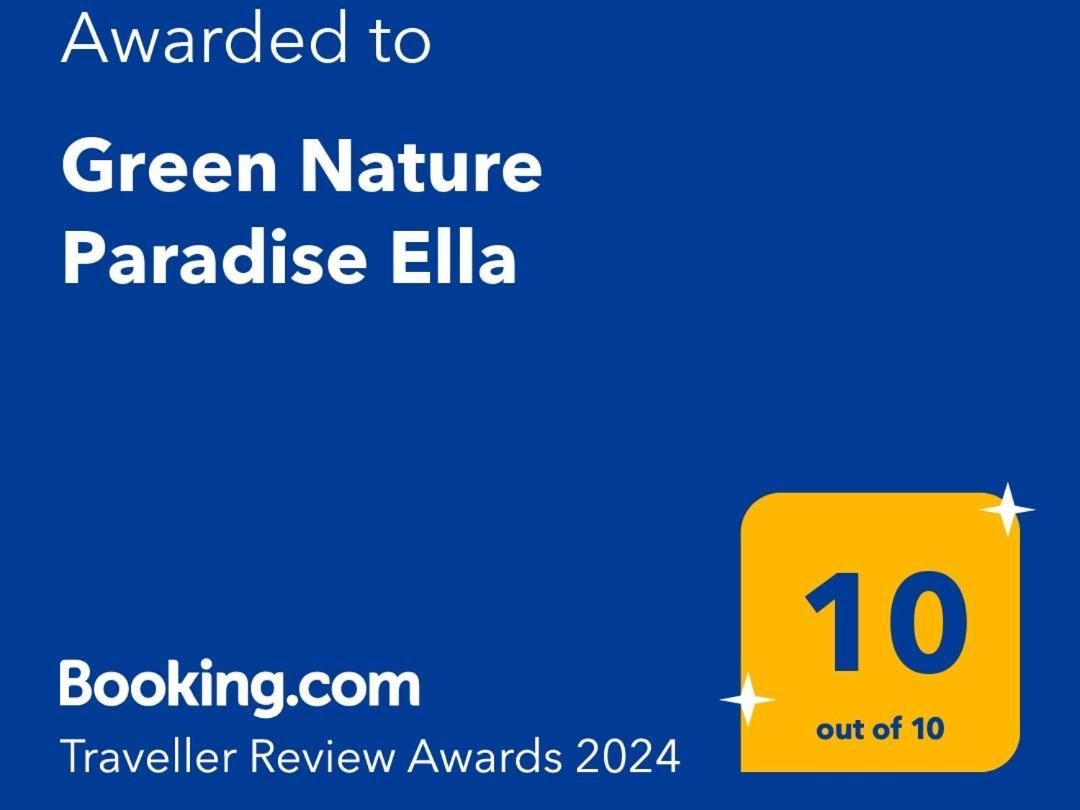 Green Nature Paradise เอลลา ภายนอก รูปภาพ